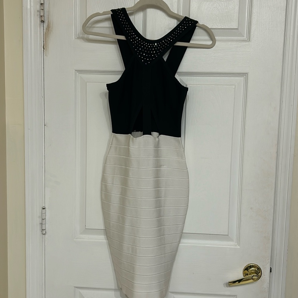Celeb boutique bandage cutout dress small
